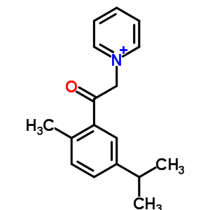 14642-75-2  1-{2-[2-methyl-5-(propaan-2-yl)fenyl]-2-oxoethyl}pyridinium