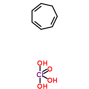 25230-72-2  cyclohepta-1,3,5-triene - trihydroxy-lambda~3~-chlorane oxide (1:1)