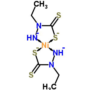 34723-08-5  (azanidyl-ethyl-amino)methanedithioate; nickel
