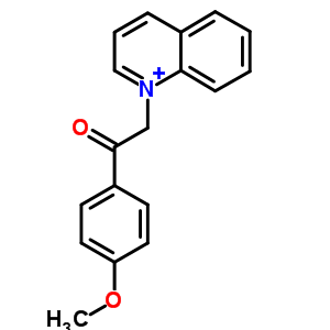 39954-65-9  1-[2-(4-methoxyphenyl)-2-oxoethyl]quinolinium