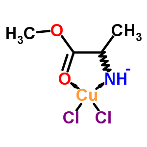 42745-29-9  dichlorocopper; (2-methoxy-1-methyl-2-oxo-ethyl)azanide