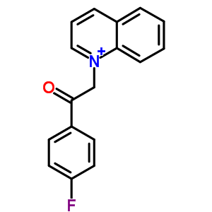 442-70-6  1-[2-(4-fluorophenyl)-2-oxoethyl]quinolinium