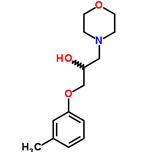 5296-12-8  1-(3-methylphenoxy)-3-(morpholin-4-yl)propan-2-ol