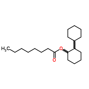 5457-49-8  1,1'-bi(cyclohexyl)-2-yl octanoate