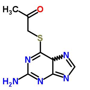 5599-12-2  1-[(2-amino-5H-purin-6-yl)sulfanyl]propan-2-one