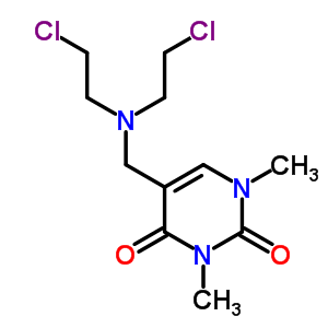 58370-99-3  5-{[bis(2-chloroethyl)amino]methyl}-1,3-dimethylpyrimidine-2,4(1H,3H)-dione