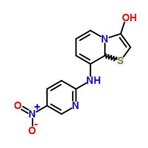 60781-11-5  8-[(5-nitropyridin-2-yl)amino]-8aH-[1,3]thiazolo[3,2-a]pyridin-3-ol