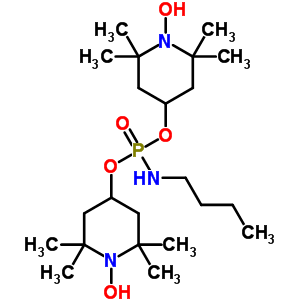 61384-20-1  bis(1-hydroxy-2,2,6,6-tetramethylpiperidin-4-yl) butylphosphoramidate