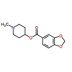 64219-74-5  1-methylpiperidin-4-yl 1,3-benzodioxole-5-carboxylate