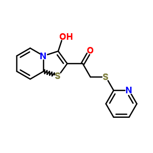 66102-82-7  1-(3-hydroxy-8aH-[1,3]thiazolo[3,2-a]pyridin-2-yl)-2-(pyridin-2-ylsulfanyl)ethanone