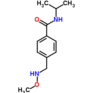 70379-97-4  4-[(methoxyamino)methyl]-N-(propan-2-yl)benzamide