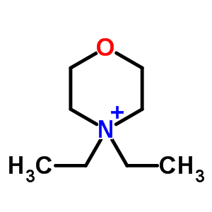 7152-16-1  4,4-diethylmorpholin-4-ium