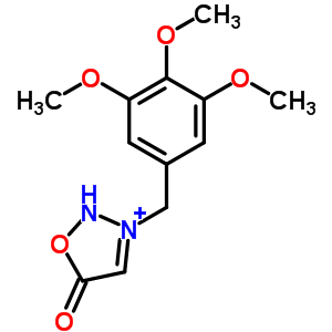 7356-31-2  5-oxo-3-(3,4,5-trimethoxybenzyl)-2,5-dihydro-1,2,3-oxadiazol-3-ium