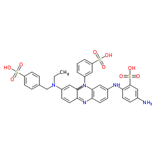 7476-85-9  5-amino-2-({8-[ethyl(4-sulfobenzyl)amino]-10-(3-sulfophenyl)-9a,10-dihydrophenazin-2-yl}amino)benzenesulfonic acid