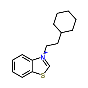 7495-33-2  3-(2-cyclohexylethyl)-1,3-benzothiazol-3-ium
