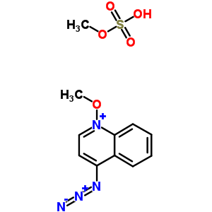 76132-71-3  4-azido-1-methoxy-quinolin-1-ium; methyl hydrogen sulfate