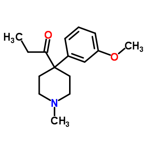 79025-11-9  1-[4-(3-methoxyphenyl)-1-methylpiperidin-4-yl]propan-1-one