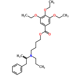 88688-74-8  4-[(1-phenylpropan-2-yl)(propyl)amino]butyl 3,4,5-triethoxybenzoate