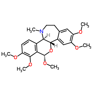 14028-90-1  (6alpha,8beta)-2,3,8,10,11-pentamethoxy-16-methylrheadan