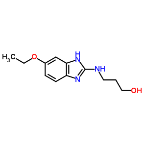 301163-46-2  3-[(6-ethoxy-1H-benzimidazol-2-yl)amino]propan-1-ol