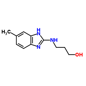 302812-86-8  3-[(6-methyl-1H-benzimidazol-2-yl)amino]propan-1-ol