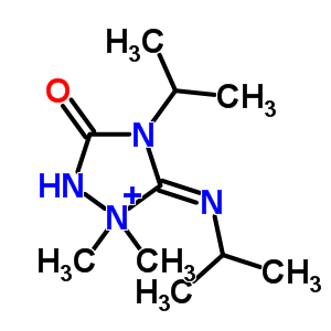 32515-30-3  (5Z)-1,1-dimethyl-3-oxo-4-(propan-2-yl)-5-(propan-2-ylimino)-1,2,4-triazolidin-1-ium