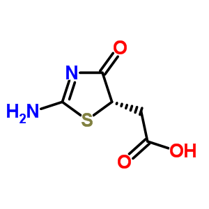33176-41-9  (2-imino-4-oxo-1,3-thiazolidin-5-yl)acetic acid
