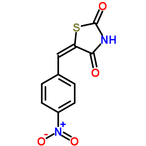 34301-40-1  (5E)-5-(4-nitrobenzylidene)-1,3-thiazolidine-2,4-dione