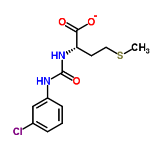 55021-17-5  (2S)-2-{[(3-chlorophenyl)carbamoyl]amino}-4-(methylsulfanyl)butanoate