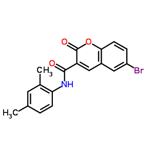 5849-77-4  6-bromo-N-(2,4-dimethylphenyl)-2-oxo-2H-chromene-3-carboxamide
