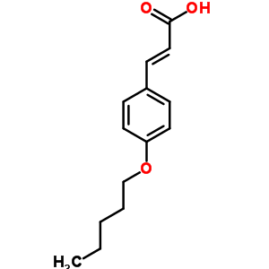 62718-63-2  (2E)-3-[4-(pentyloxy)phenyl]prop-2-enoate