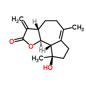 68370-47-8  (3aS,9R,9aS,9bS)-9-hydroxy-6,9-dimethyl-3-methylidene-3a,4,5,7,8,9,9a,9b-octahydroazuleno[4,5-b]furan-2(3H)-one