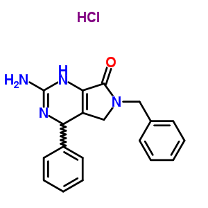 74332-93-7;76628-95-0  2-amino-6-benzyl-4-phenyl-1,4,5,6-tetrahydro-7H-pyrrolo[3,4-d]pyrimidin-7-one