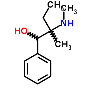 7471-91-2  2-methyl-2-(methylamino)-1-phenylbutan-1-ol