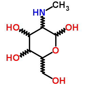 7474-39-7  2-deoxy-2-(methylamino)hexopyranose