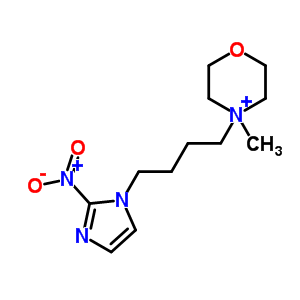 77162-54-0  4-methyl-4-[4-(2-nitro-1H-imidazol-1-yl)butyl]morpholin-4-ium