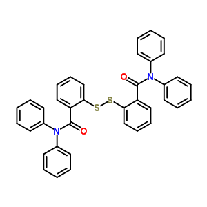 78010-10-3  2,2'-disulfanediylbis(N,N-diphenylbenzamide)