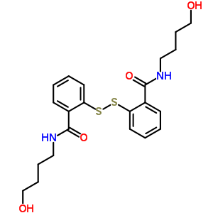 78010-12-5  2,2'-disulfanediylbis[N-(4-hydroxybutyl)benzamide]