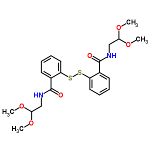 78010-26-1  2,2'-disulfanediylbis[N-(2,2-dimethoxyethyl)benzamide]