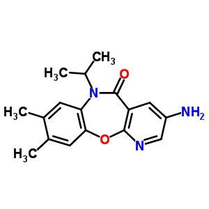 140413-22-5  3-amino-8,9-dimethyl-6-(propan-2-yl)pyrido[2,3-b][1,5]benzoxazepin-5(6H)-one