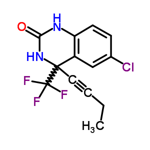 214287-65-7  4-but-1-yn-1-yl-6-chloro-4-(trifluoromethyl)-3,4-dihydroquinazolin-2(1H)-one
