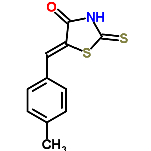 33992-80-2  (5E)-5-(4-methylbenzylidene)-2-sulfanyl-1,3-thiazol-4(5H)-one