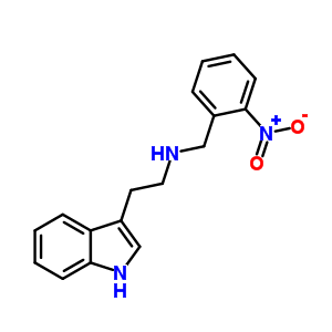 355816-45-4  2-(1H-indol-3-yl)-N-(2-nitrobenzyl)ethanamine