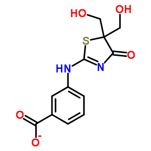 436088-77-6  3-{[5,5-bis(hydroxymethyl)-4-oxo-4,5-dihydro-1,3-thiazol-2-yl]amino}benzoate