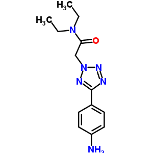 436092-91-0  2-[5-(4-aminophenyl)-2H-tetrazol-2-yl]-N,N-diethylacetamide