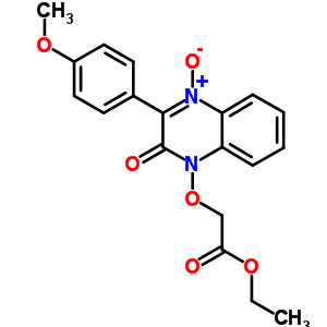 4647-16-9  ethyl {[3-(4-methoxyphenyl)-4-oxido-2-oxoquinoxalin-1(2H)-yl]oxy}acetate