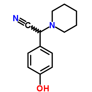 486-30-6  (4-hydroxyphenyl)(piperidin-1-yl)acetonitrile