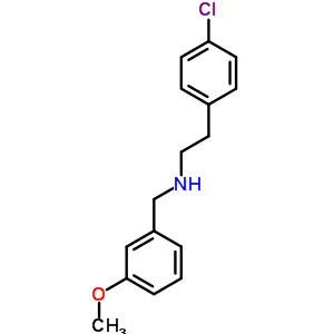 586333-01-9  2-(4-chlorophenyl)-N-(3-methoxybenzyl)ethanamine