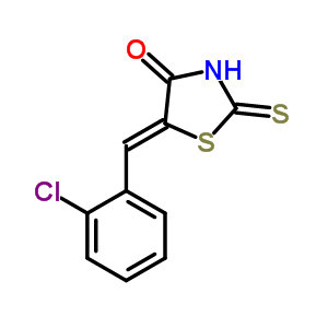 81154-00-9  (5E)-5-(2-chlorobenzylidene)-2-sulfanyl-1,3-thiazol-4(5H)-one