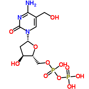 94714-46-2  2'-deoxy-5-(hydroxymethyl)cytidine 5'-(trihydrogen diphosphate)